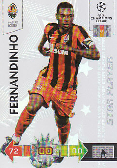 Fernandinho Shakhtar Donetsk 2010/11 Panini Adrenalyn XL CL Star Player #311